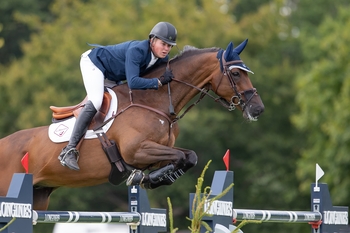 Harry Charles scoops Second Place in the CSI5* King George V Grand Prix at the Longines Royal International Horse Show. Harry Charles scoops Second Place in the CSI5* King George V Grand Prix at the Longines Royal International Horse Show.